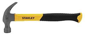 STANLEY STHT51512 Nailing Hammer, 16 oz Head, Curved Claw Head, HCS Head, 13 in OAL