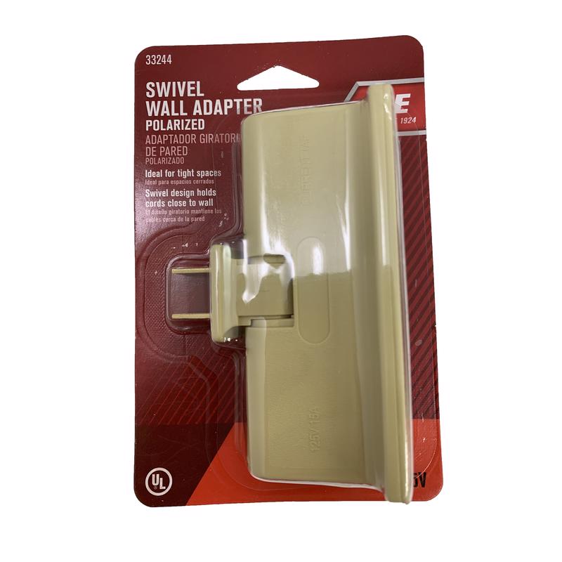 Ace Polarized 3 outlets Swivel Tap Adapter 1 pk, Pack of 5