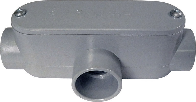 Cantex 1/2 in. D PVC Conduit Body For PVC 1 pk
