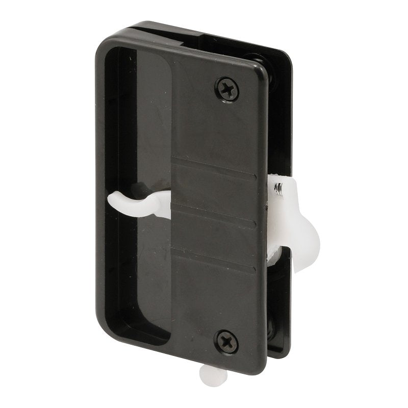 Prime-Line A 108 Door Handle and Latch, Plastic, 1-5/8 in Thick Door, For: 1-5/8 in Thick Screen Doors