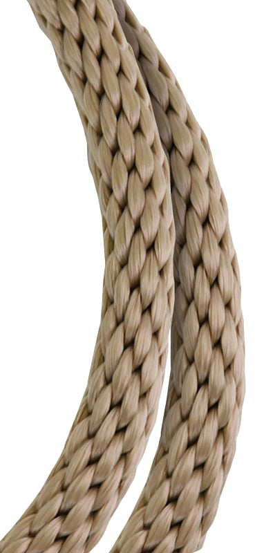 Baron 54031 Rope, 5/8 in Dia, 140 ft L, 5/8 in, 325 lb Working Load, Polypropylene, Tan