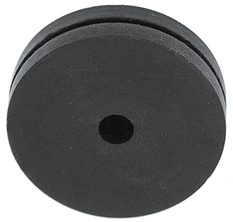 Jandorf 61513 Grommet, 1/4 in ID, 1-1/2 in OD, Rubber, Black, 7/16 in Thick Panel