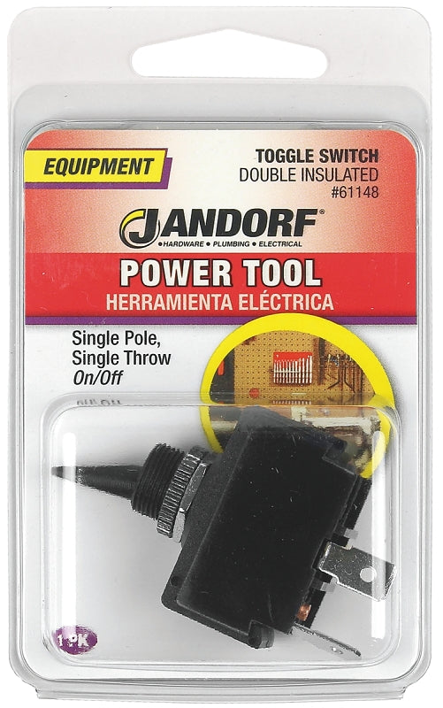 Jandorf 61148 Switch, 10/20 A, 125/277 V, SPST, Tab Terminal