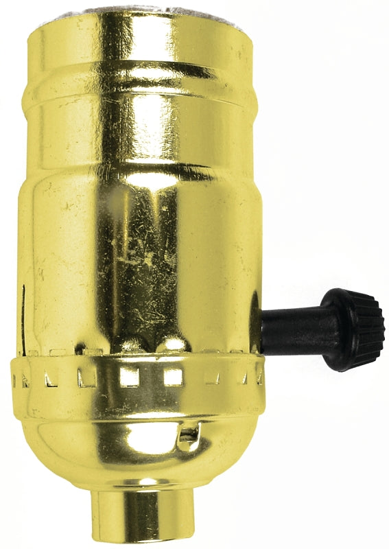 Jandorf 60409 Lamp Socket, 250 V, 250 W, Brass Housing Material