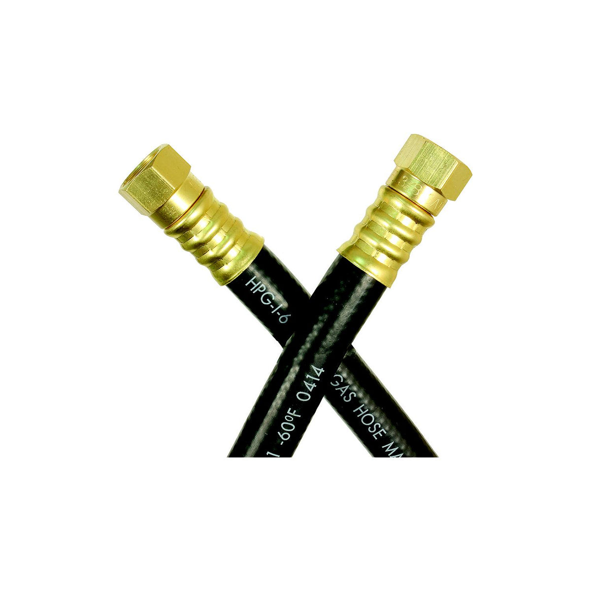 JR Products RV Rubber LP Supply Hose with (2) 3/8″ Female Swivel SAE Ends
