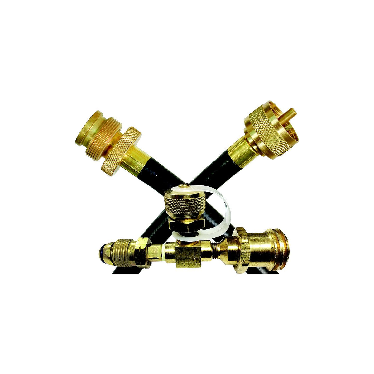 JR Products 07-31515 LP Tank Quick Connect Extended Flo Kit with 144″ Hose for RV Grills & Lanterns