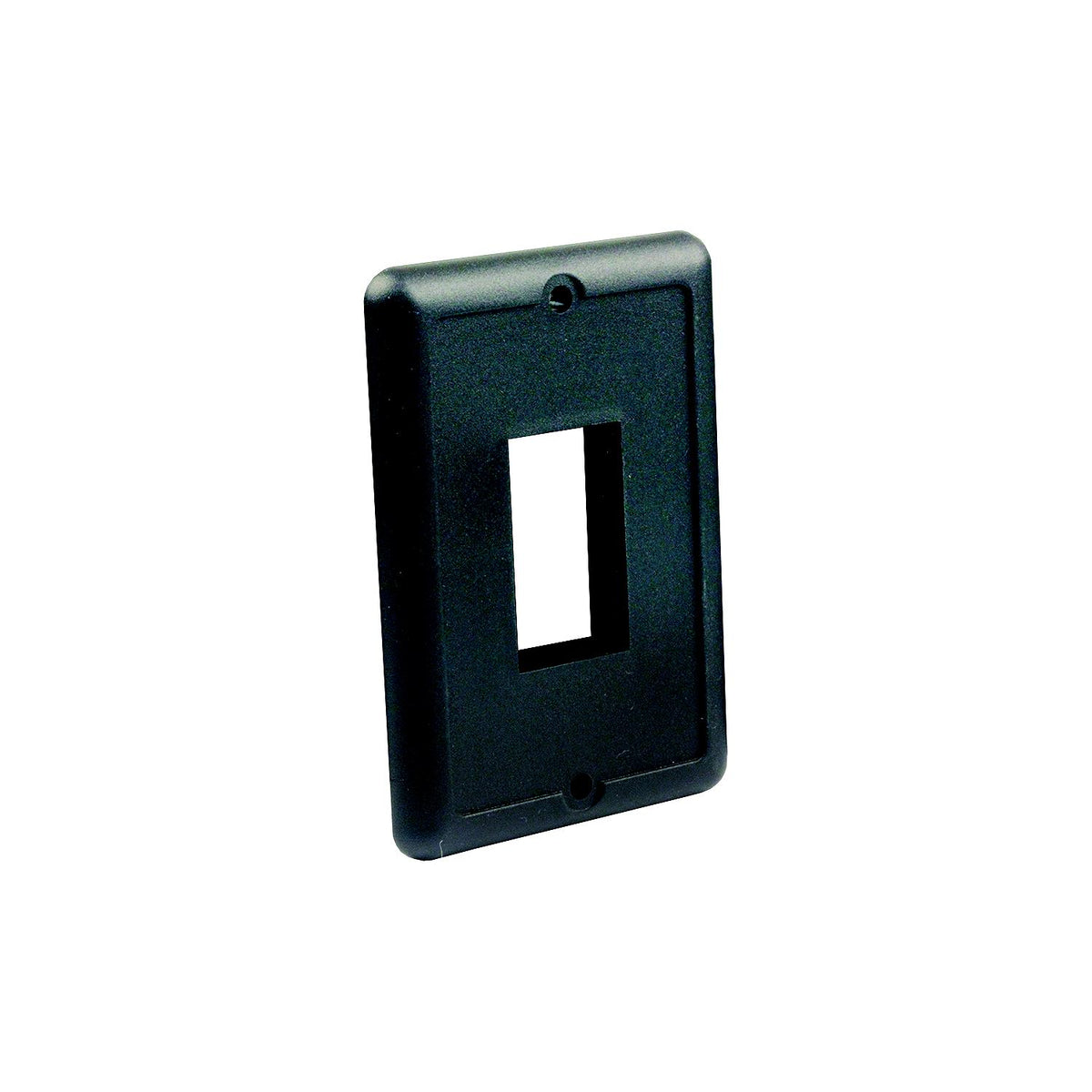 IP66 SINGLE SWITCH PLATE BLACK