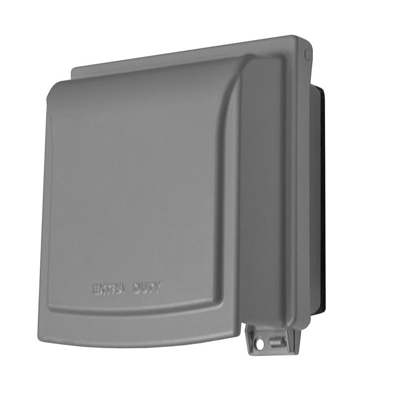 Sigma Engineered Solutions Rectangle Die-Cast Metal 2 gang 6.02 in. H X 5.55 in. W Weatherproof Cove