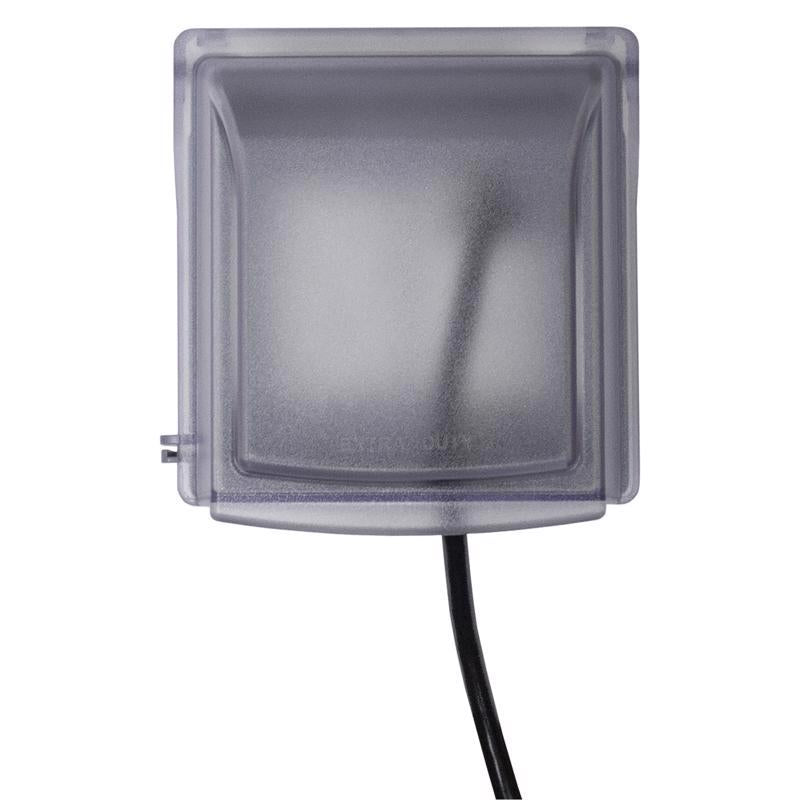 Sigma Engineered Solutions Rectangle Plastic 2 gang 6.02 in. H X 5.53 in. W Weatherproof Cover