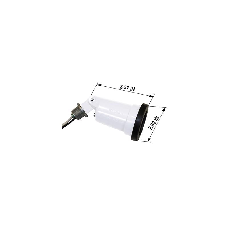 Sigma Engineered Solutions Switch Controlled White Lamp Holder Kit Hardwired