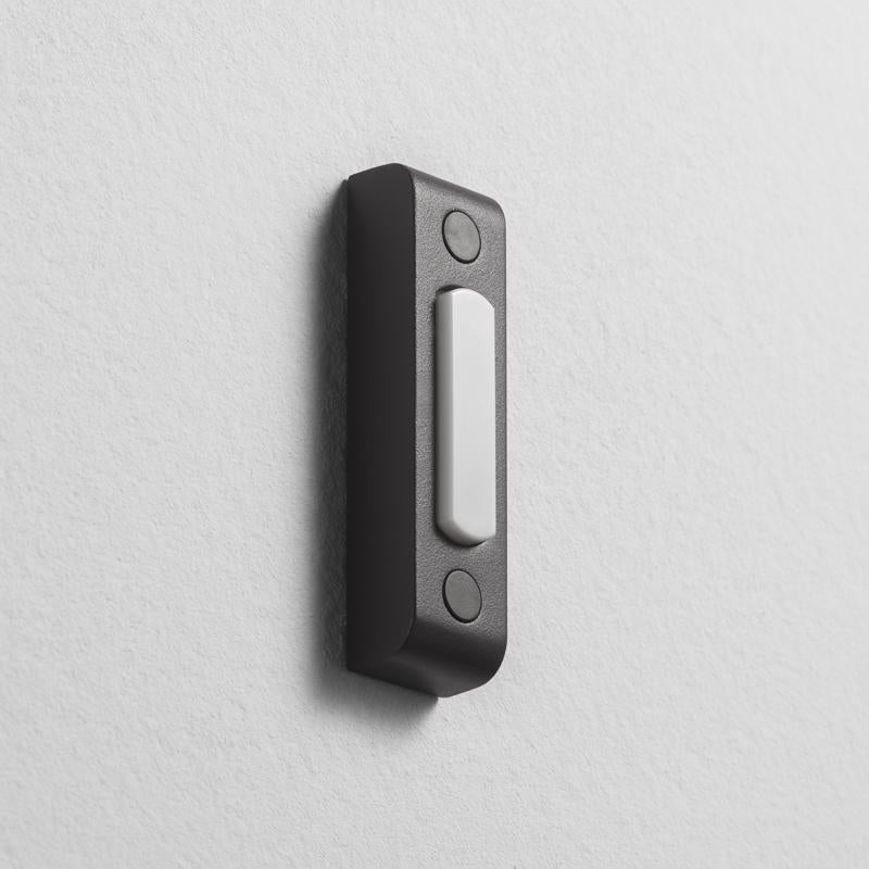 Heath Zenith Oil Rubbed Bronze Brown Metal Wired Pushbutton Doorbell