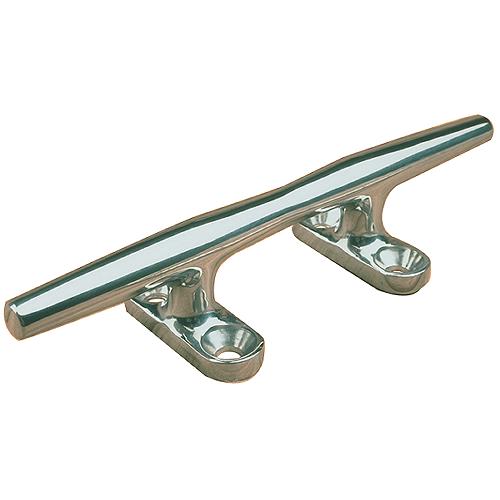 Sea-Dog 0416061 Cleat, Stainless Open Base, 6″, Carded