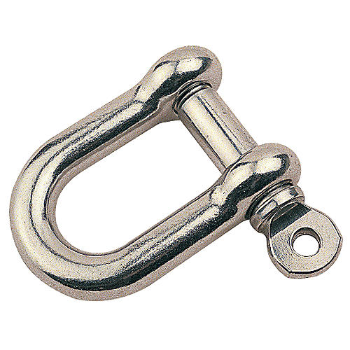 1/2" Stainless Steel Bow Shackle, Carded