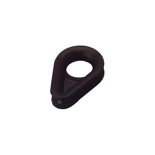 Sea-Dog 173571 Standard Thimble, Black Nylon, 1/4"