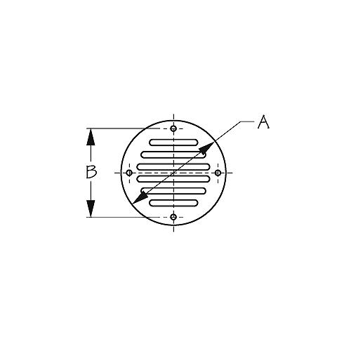 Sea-Dog 331600 Drain Cover, 3-1/4″