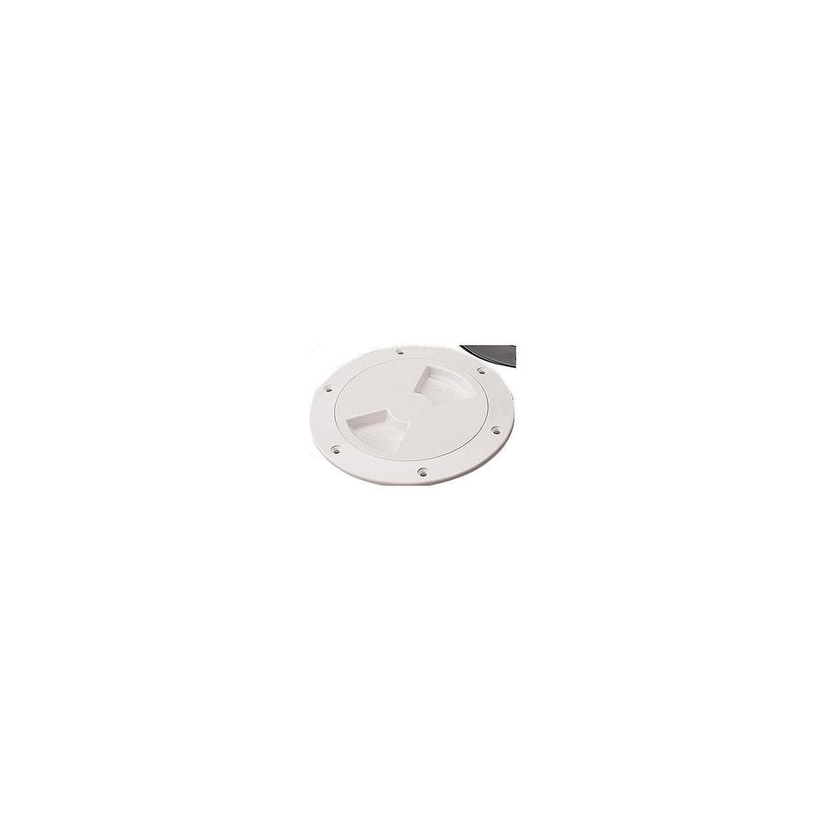 Seadog 3361501 Smooth Finish Quarter-Turn Deck Plate, White