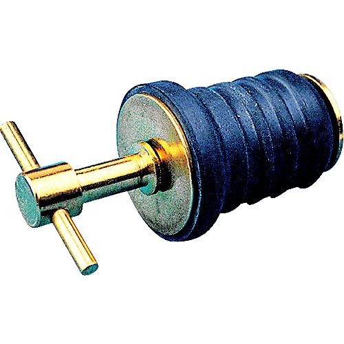 Seadog 5200801 Brass Tee Handle Drain Plug, 1"