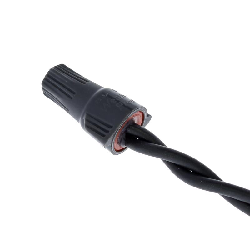 Ideal Industries WeatherProof Insulated Wire Wire Connector Gray 10 pk