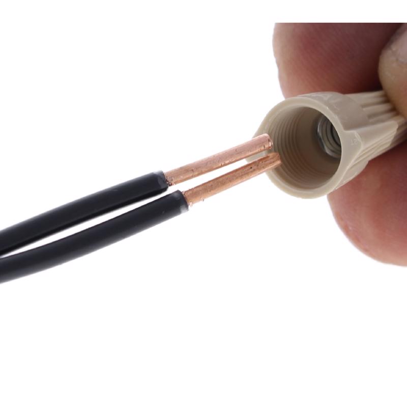 Ideal Industries Twister Insulated Wire Connector Tan 100 pk