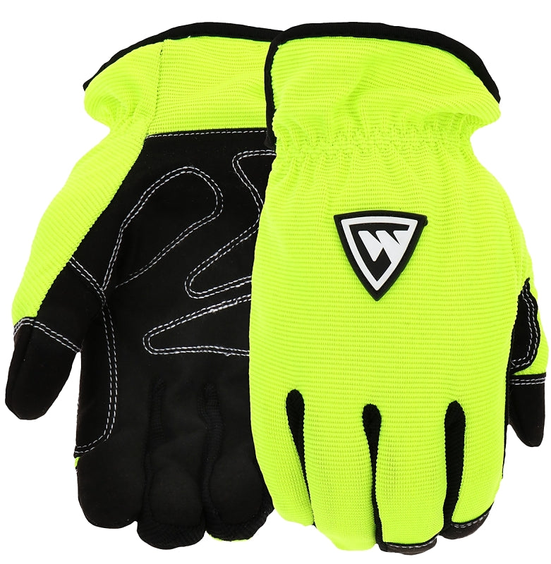 Boss 96555-XL Mechanic Gloves, XL, Orange