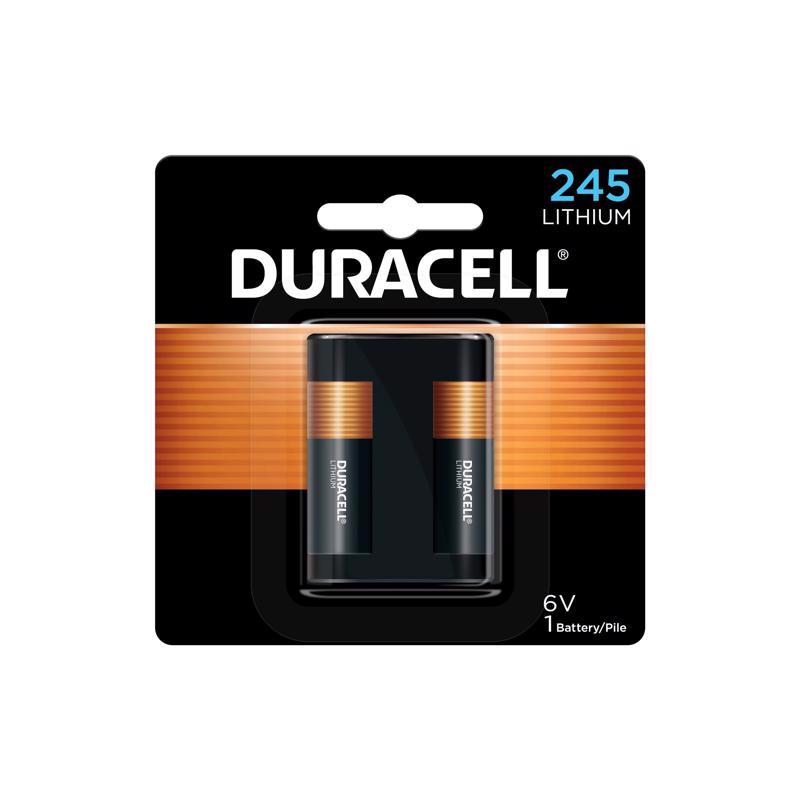 Duracell Lithium 245 6 V 1.4 mAh Camera Battery 1 pk