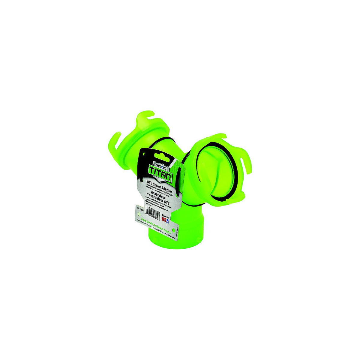 Thetford 17832 Titan Pemium RV WYE Adapter