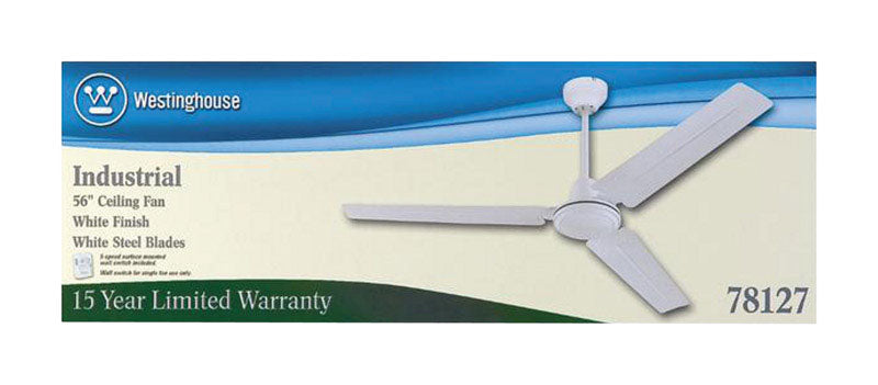 Westinghouse Jax 56 in. Antique White Indoor Ceiling Fan