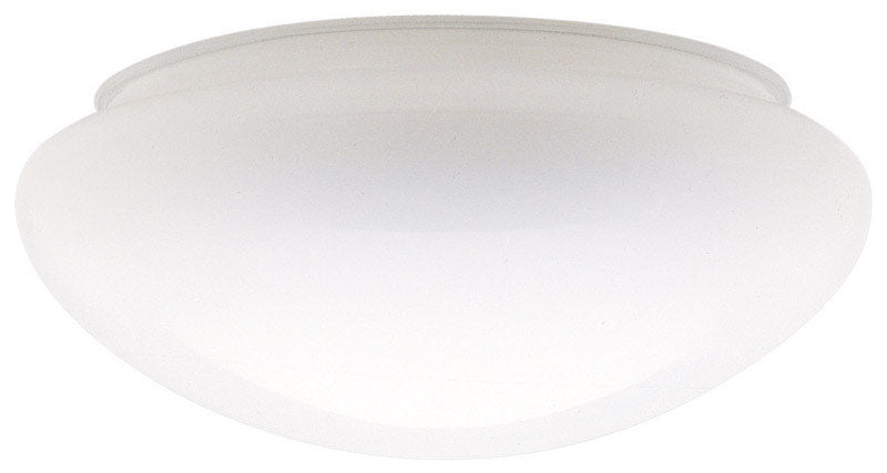 Westinghouse Mushroom White Glass Lamp Shade 1 pk, Pack of 6