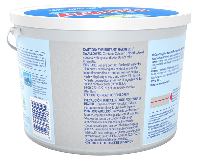 DampRid FG50FFESB Moisture Absorber, 2 lb Bucket, Pellet, Pack of 2