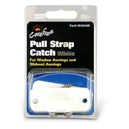 PLANOGRAM-PULL STRAP CATCH WHT