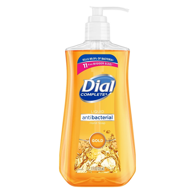 Dial Complete 2896077 Antibacterial Hand Soap, Liquid, Gold, Neutral, 11 oz