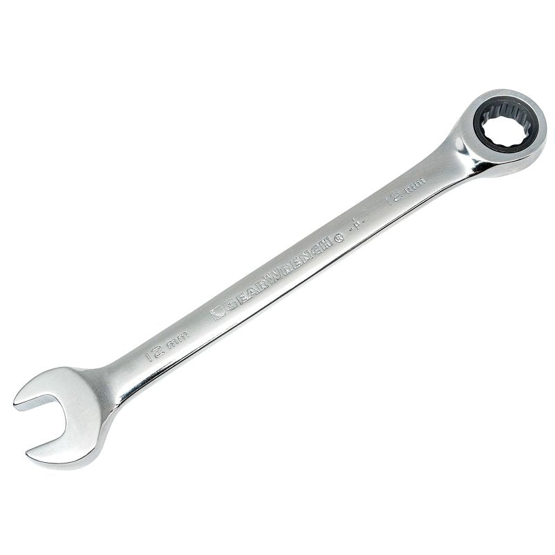 GearWrench 93004D Wrench Set, 5-Piece, Alloy Steel, Polished Chrome, Specifications: 72 Tooth