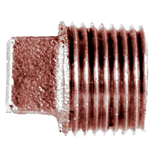 Bronze Square Head Plug, 2"