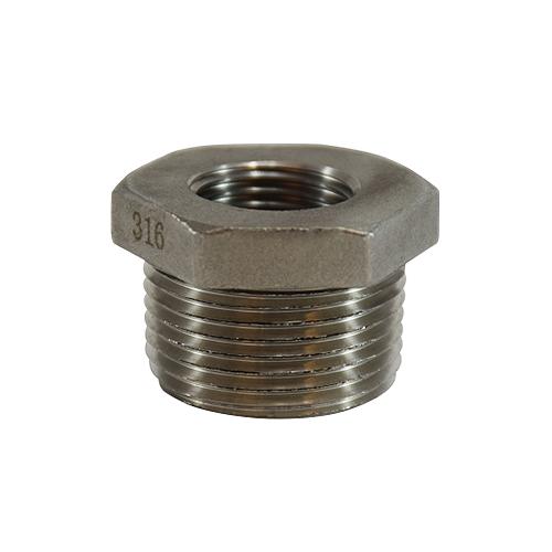74524 316 Stainless Steel Hex Bushing, 1-1/2″ x 1-1/4″