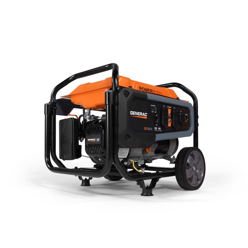 Generac GP Series 3600 W 120 V Gas Portable Portable Generator 3600 W