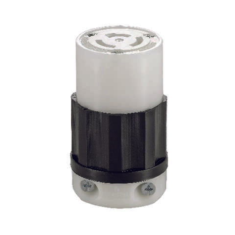 Leviton Industrial Nylon Non-Grounding Locking Connector Non-NEMA 14-10 AWG 3 Pole 3 Wire