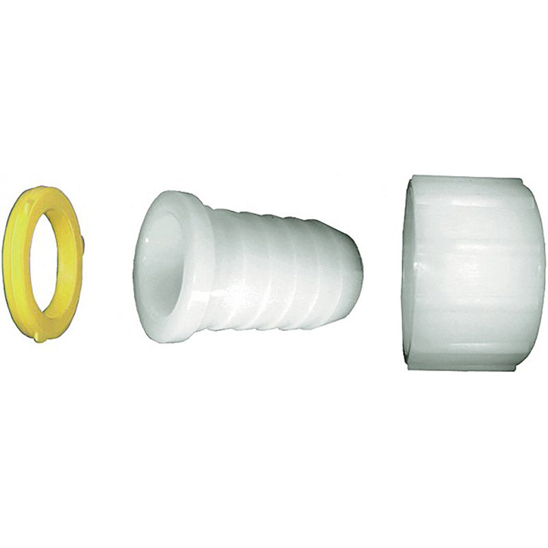 Green Leaf 3/4 in. FHT each X 3/8 in. D Barb Nylon Adapter 1 pk, Pack of 5