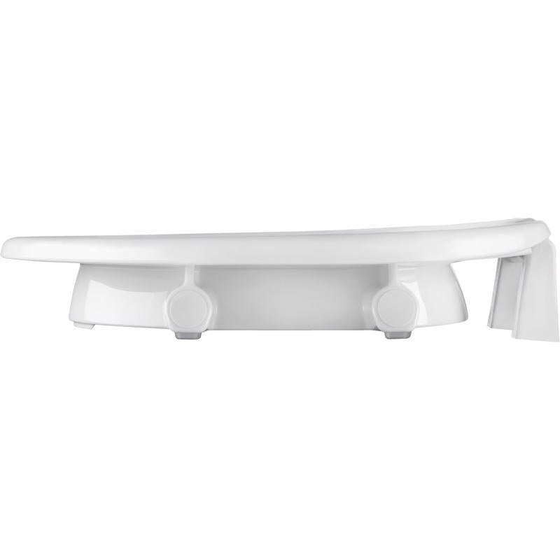 Bemis Independence Asurance Elongated White Plastic Toilet Seat, Pack of 2