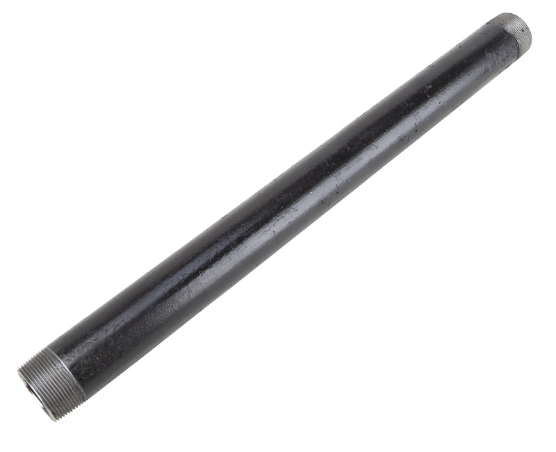 ProSource BN 11/2X24-S Pipe Nipple, 1-1/2 in, Male, Steel, 40 Schedule, 24 in L