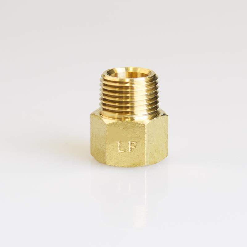 ATC 3/8 in. FPT X 3/8 in. D MPT Brass Reducing Coupling, Pack of 5