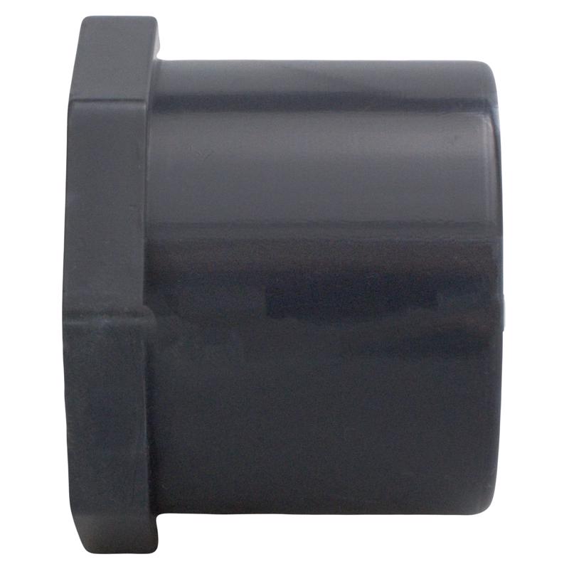 Charlotte Pipe Schedule 80 1-1/2 in. Spigot X 1/2 in. D Slip PVC Reducer Bushing 1 pk