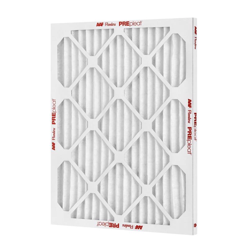 AAF Flanders PREpleat LPD SC M10 16 in. W X 24 in. H X 1 in. Synthetic 10 MERV Pleated Air Filter 1, Pack of 12