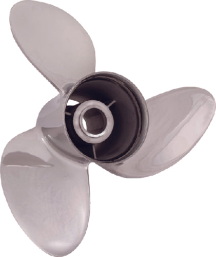 Solas 9551-139-17 Rubex HR3 Stainless Steel Interchangeable Hub 3-Blade Propeller, 4-1/4″ Gearcase, RH 13-7/8 x 17
