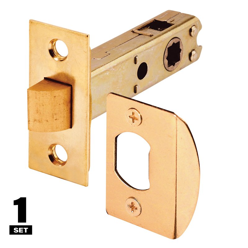 Defender Security E 2281 Passage Knob, Knob Handle, Steel, Brass