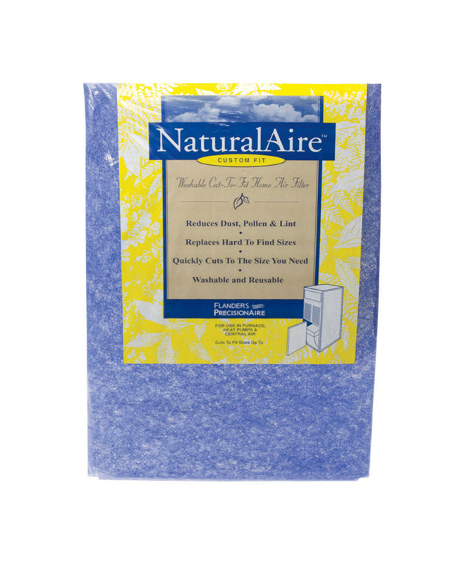 NaturalAire 20 in. W X 25 in. H X 1 in. D Latex 4 MERV Air Filter 1 pk, Pack of 12