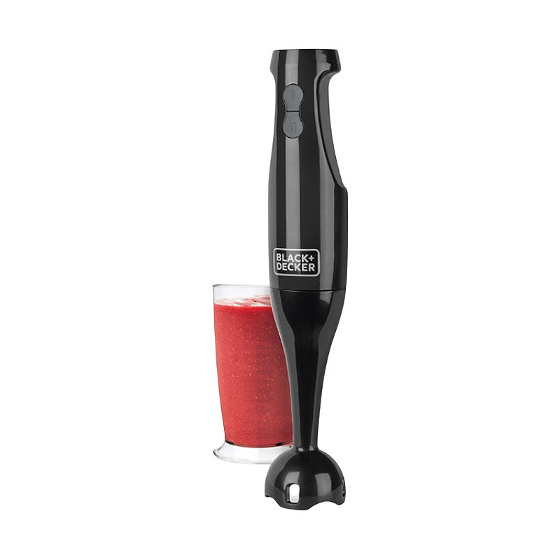 Black+Decker HB2401B Immersion Blender, 200 W, 2-Speed, Black