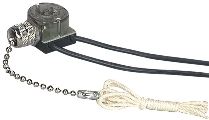Eaton Wiring Devices 458NP-BOX Canopy Switch with Bell End, Lead Wire Terminal, 1/3/6 A, 125/250 V, Functions: ON/OFF, Pack of 10