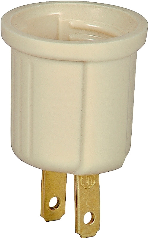 Eaton Wiring Devices 738V-BOX Outlet Adapter, 660 W, 1 -Outlet, Thermoplastic, Ivory