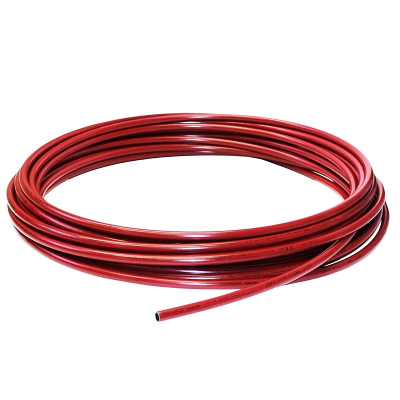 BOW 589853 Pipe, 3/4 in, Plastic, Red, 100 ft L