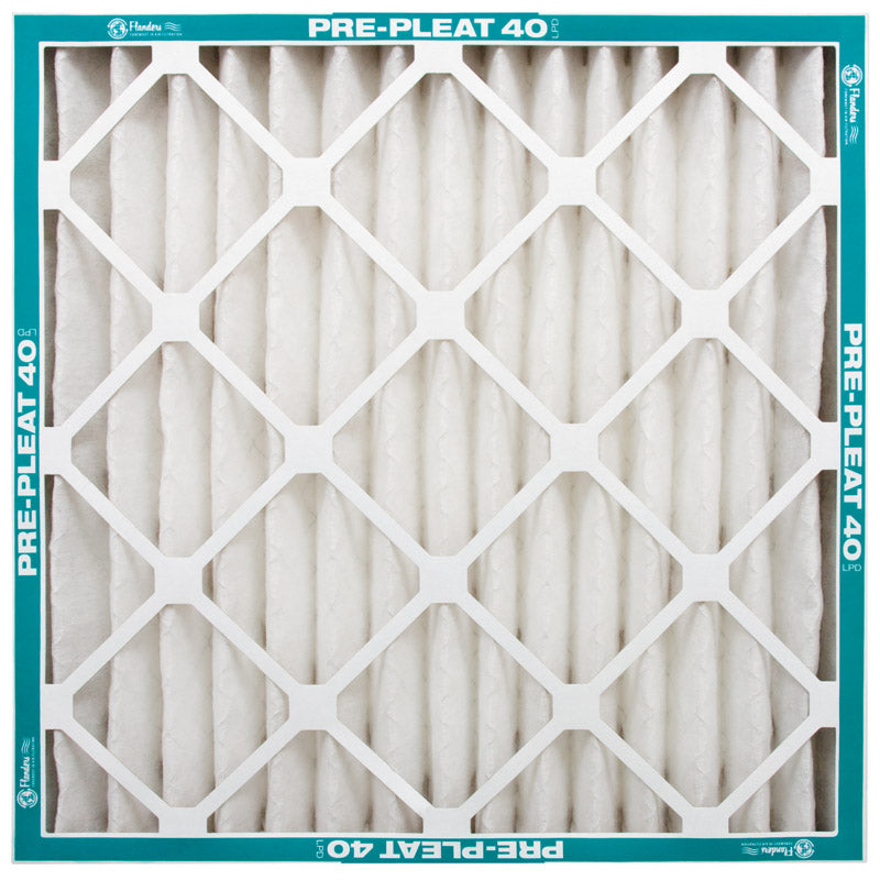 Flanders Pre-Pleat 16 in. W X 24 in. H X 2 in. D Synthetic 8 MERV Pleated Air Filter 1 pk, Pack of 12
